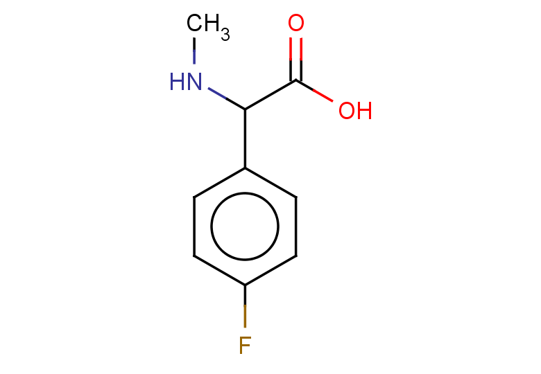 2-(4-fluorophenyl)-2-(methylamino)acetic acid