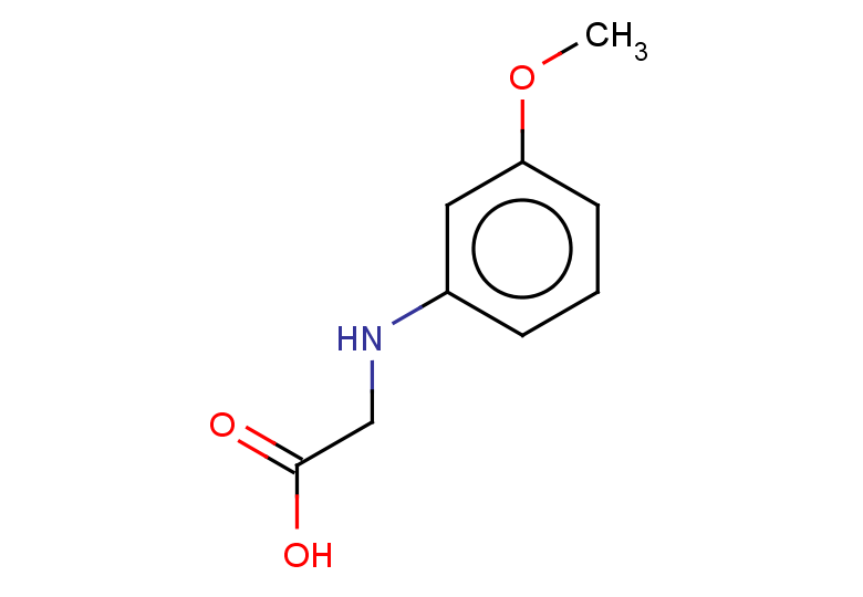 2-[(3-methoxyphenyl)amino]acetic acid
