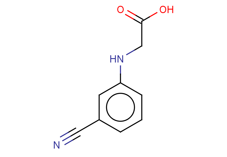 2-[(3-cyanophenyl)amino]acetic acid