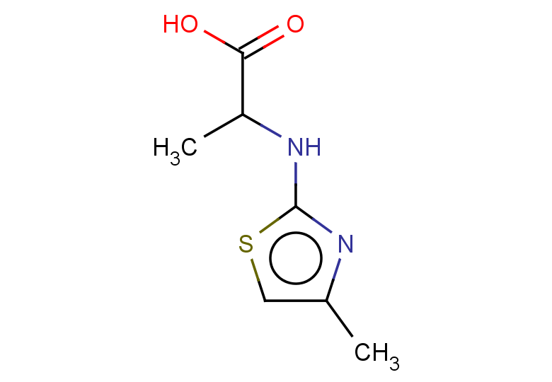 2-[(4-methyl-1,3-thiazol-2-yl)amino]propanoic acid