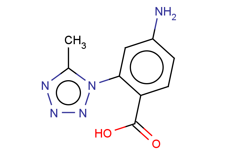 4-amino-2-(5-methyl-1H-1,2,3,4-tetrazol-1-yl)benzoic acid