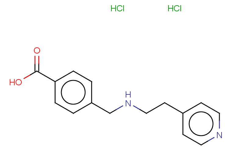 4-({[2-(pyridin-4-yl)ethyl]amino}methyl)benzoic acid dihydrochloride
