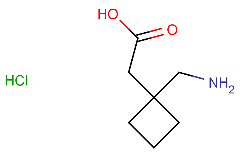 2-[1-(aminomethyl)cyclobutyl]acetic acid hydrochloride