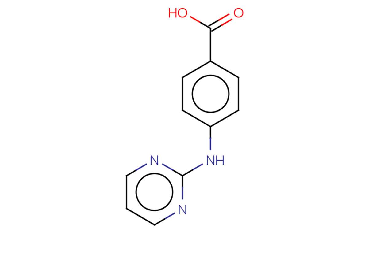 4-[(pyrimidin-2-yl)amino]benzoic acid