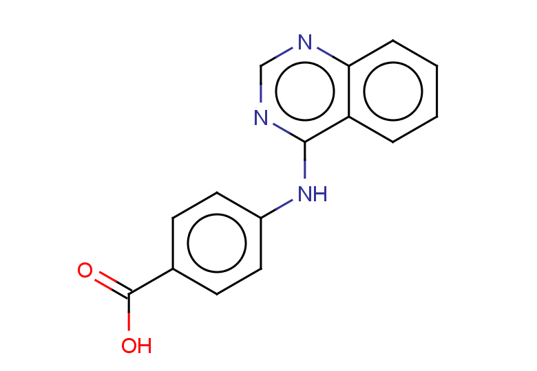 4-[(quinazolin-4-yl)amino]benzoic acid