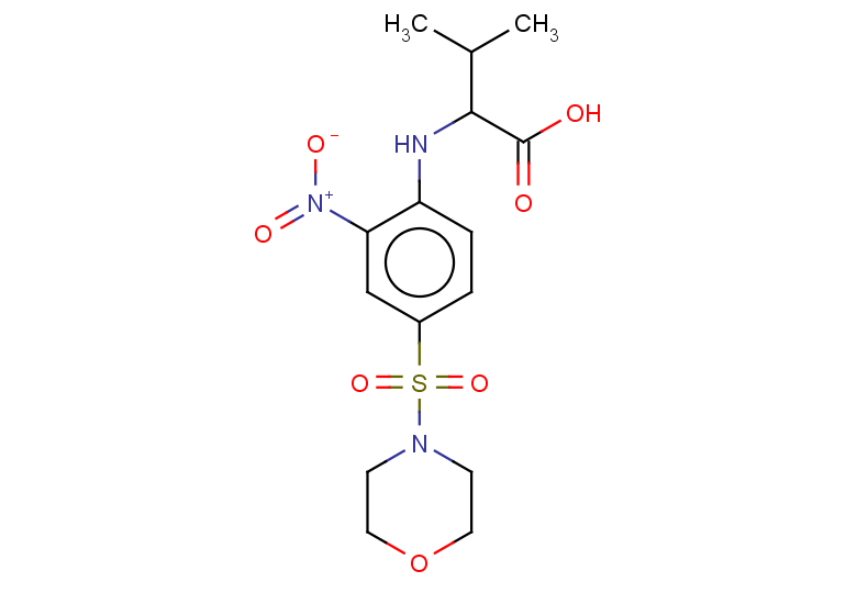 3-methyl-2-{[4-(morpholine-4-sulfonyl)-2-nitrophenyl]amino}butanoic acid