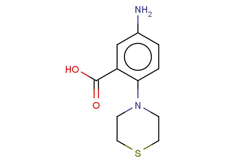 5-amino-2-(thiomorpholin-4-yl)benzoic acid