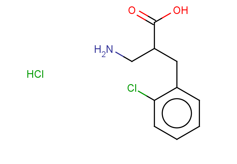 3-amino-2-[(2-chlorophenyl)methyl]propanoic acid hydrochloride