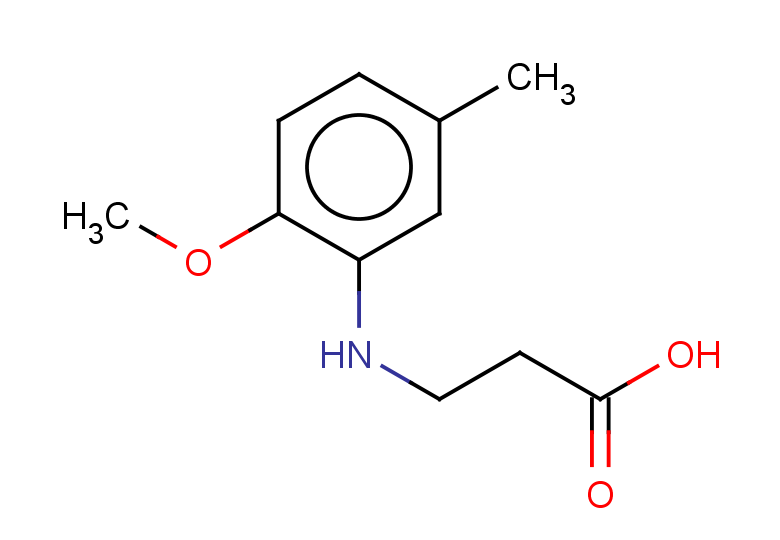 3-[(2-methoxy-5-methylphenyl)amino]propanoic acid