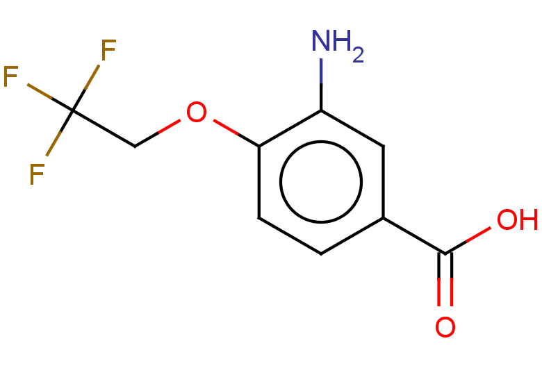 3-amino-4-(2,2,2-trifluoroethoxy)benzoic acid