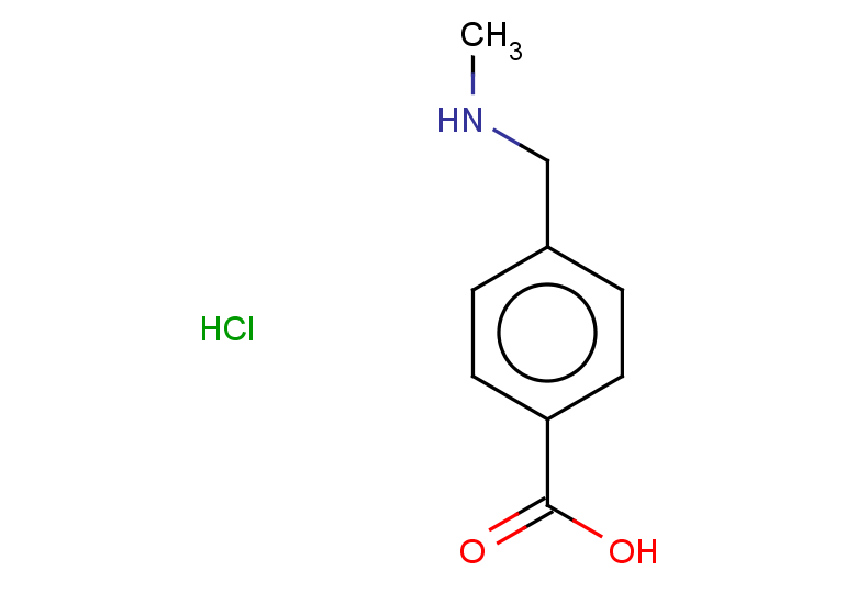 4-[(methylamino)methyl]benzoic acid hydrochloride