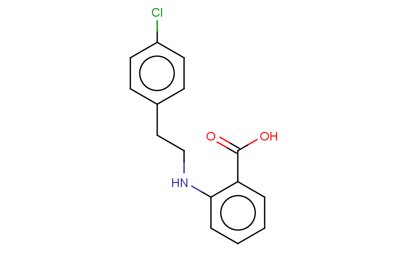 2-{[2-(4-chlorophenyl)ethyl]amino}benzoic acid