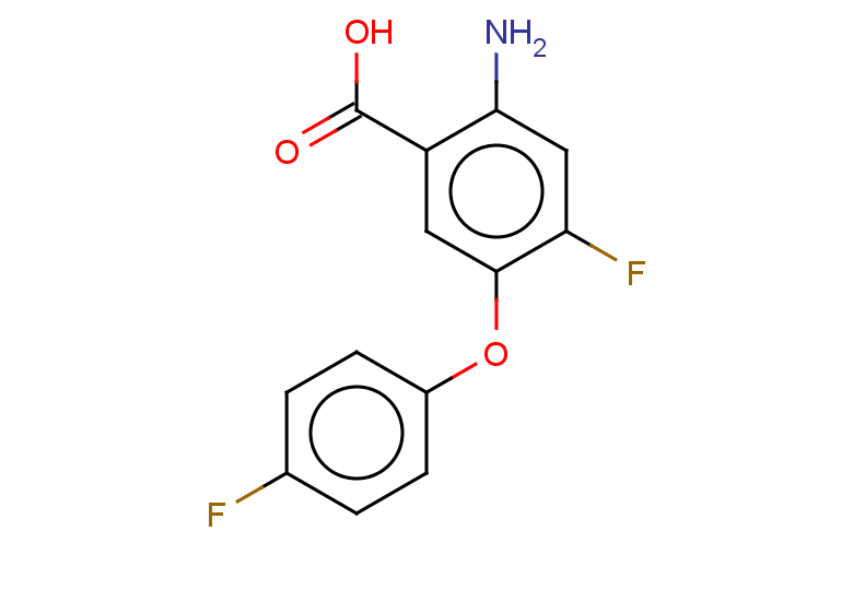 2-amino-4-fluoro-5-(4-fluorophenoxy)benzoic acid