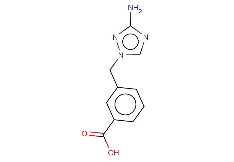 3-[(3-amino-1H-1,2,4-triazol-1-yl)methyl]benzoic acid