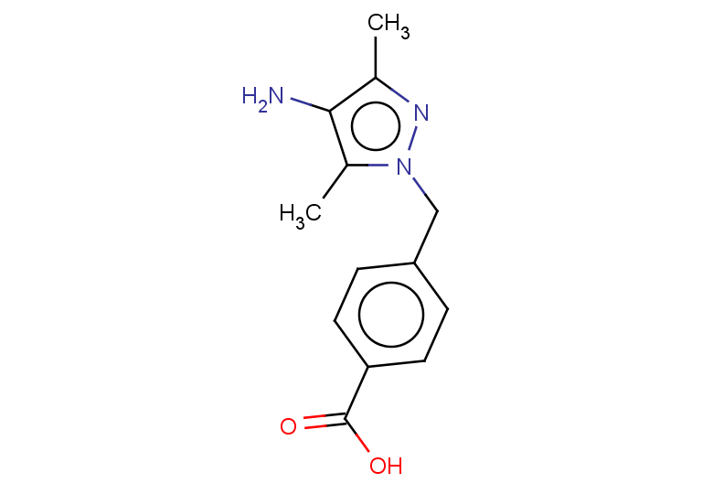 4-[(4-amino-3,5-dimethyl-1H-pyrazol-1-yl)methyl]benzoic acid