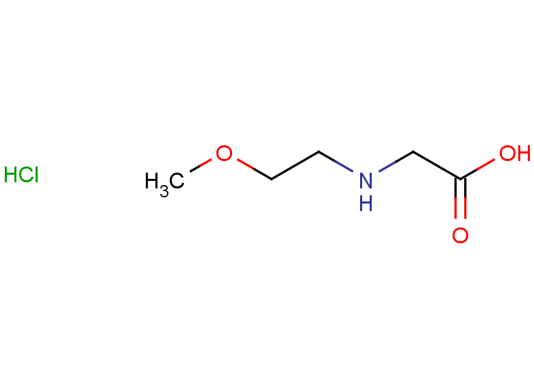 2-[(2-methoxyethyl)amino]acetic acid hydrochloride
