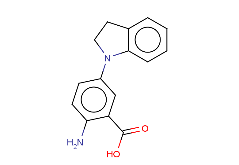 2-amino-5-(2,3-dihydro-1H-indol-1-yl)benzoic acid