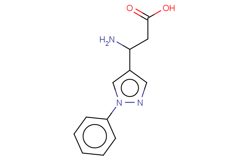3-amino-3-(1-phenyl-1H-pyrazol-4-yl)propanoic acid