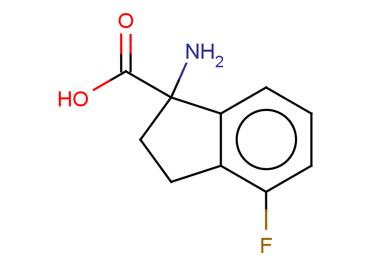 1-amino-4-fluoro-2,3-dihydro-1H-indene-1-carboxylic acid