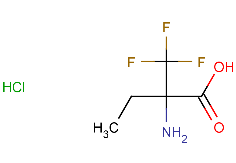 2-amino-2-(trifluoromethyl)butanoic acid hydrochloride
