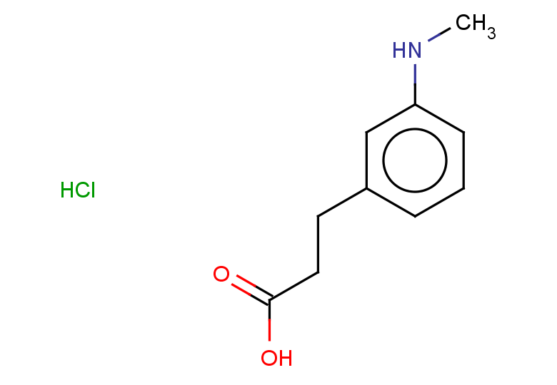 3-[3-(methylamino)phenyl]propanoic acid hydrochloride