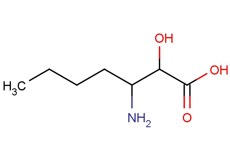 3-amino-2-hydroxyheptanoic acid