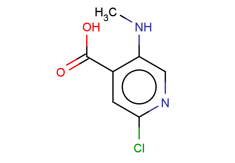 2-chloro-5-(methylamino)pyridine-4-carboxylic acid