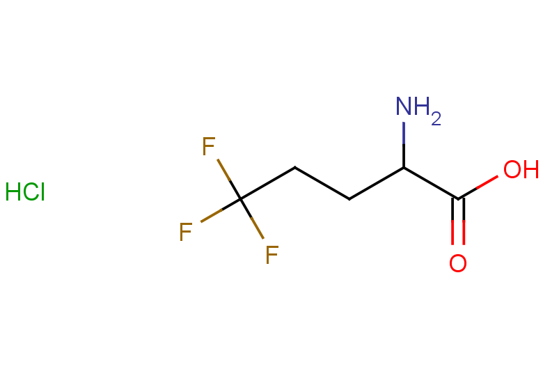 2-amino-5,5,5-trifluoropentanoic acid hydrochloride