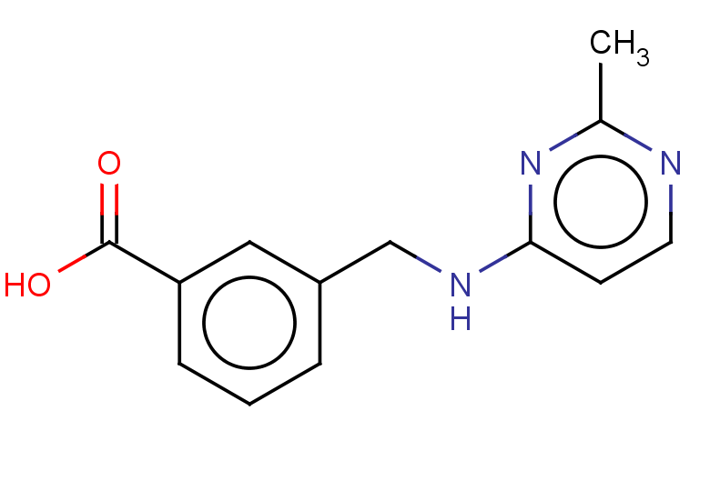 3-{[(2-methylpyrimidin-4-yl)amino]methyl}benzoic acid