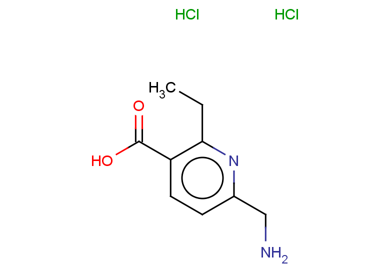 6-(aminomethyl)-2-ethylpyridine-3-carboxylic acid dihydrochloride