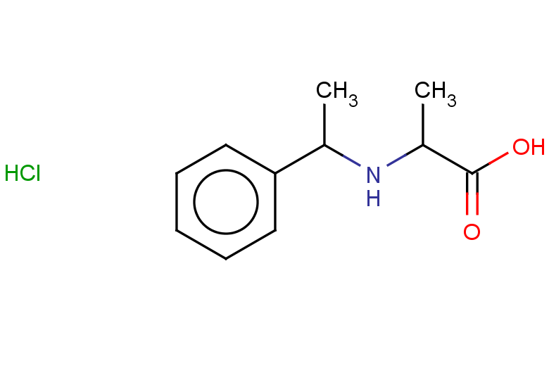 2-[(1-phenylethyl)amino]propanoic acid hydrochloride