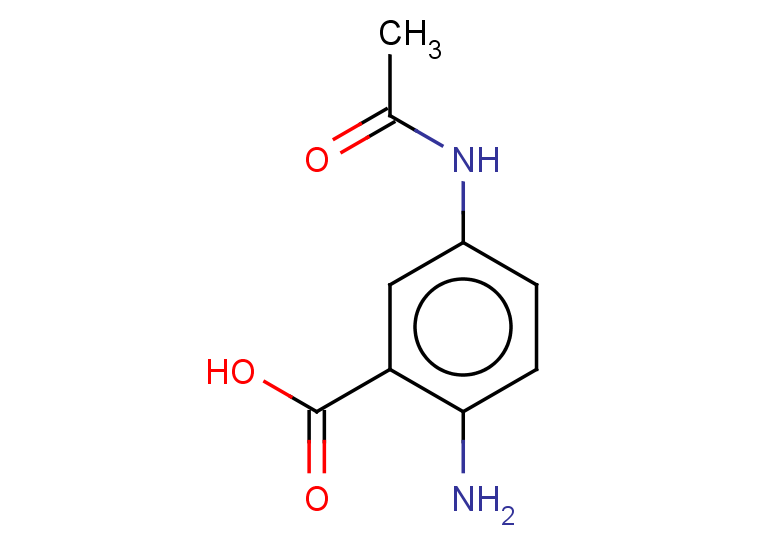 5-acetamido-2-aminobenzoic acid