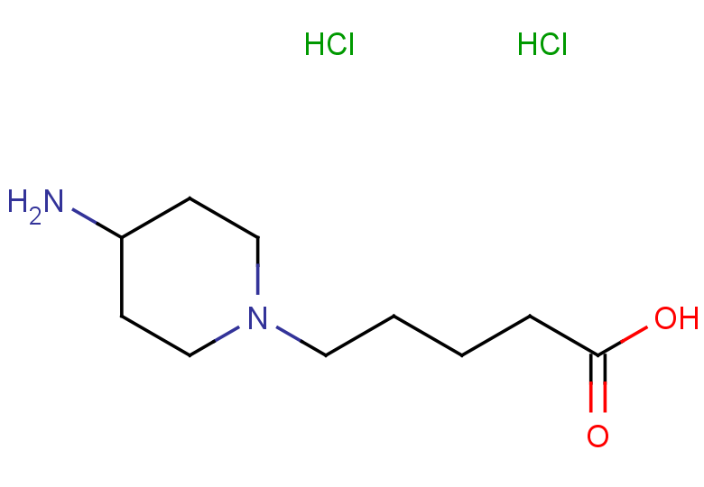 5-(4-aminopiperidin-1-yl)pentanoic acid dihydrochloride