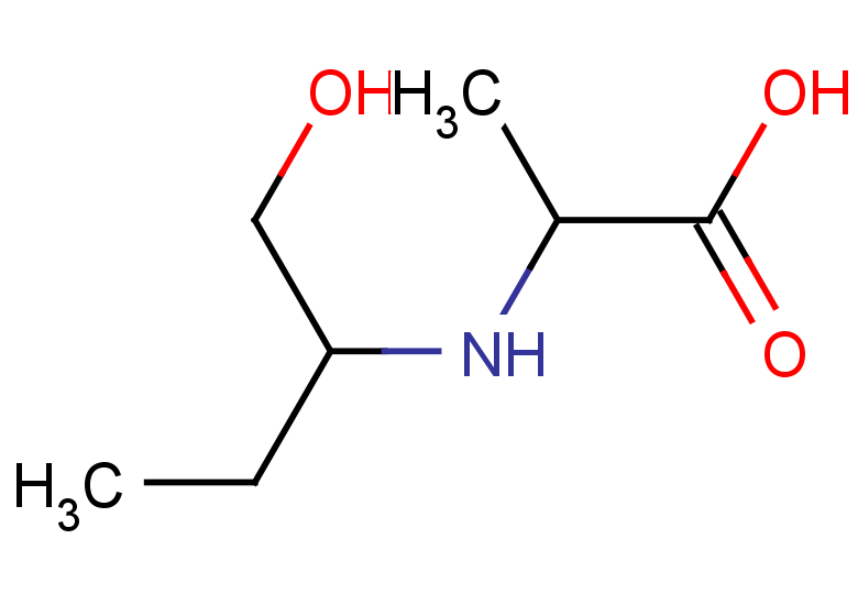 2-[(1-hydroxybutan-2-yl)amino]propanoic acid
