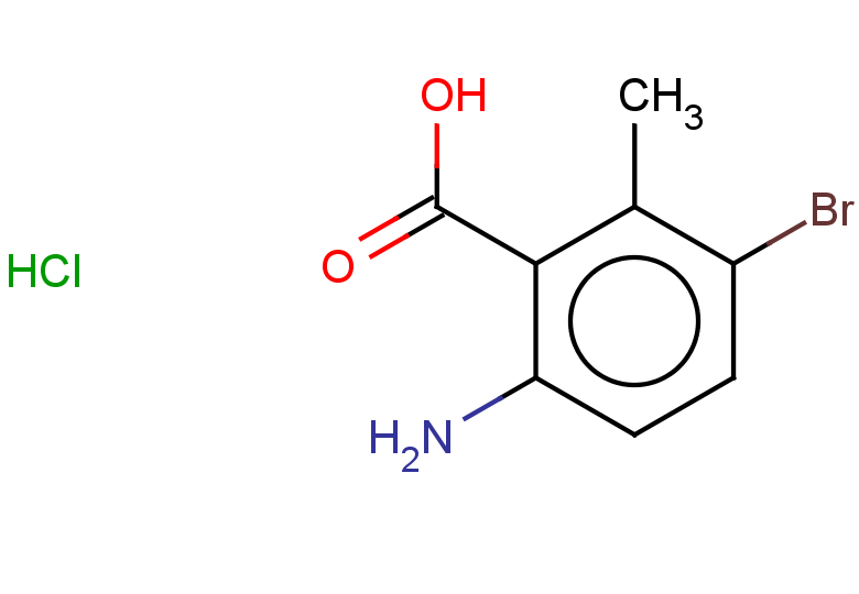 6-amino-3-bromo-2-methylbenzoic acid hydrochloride