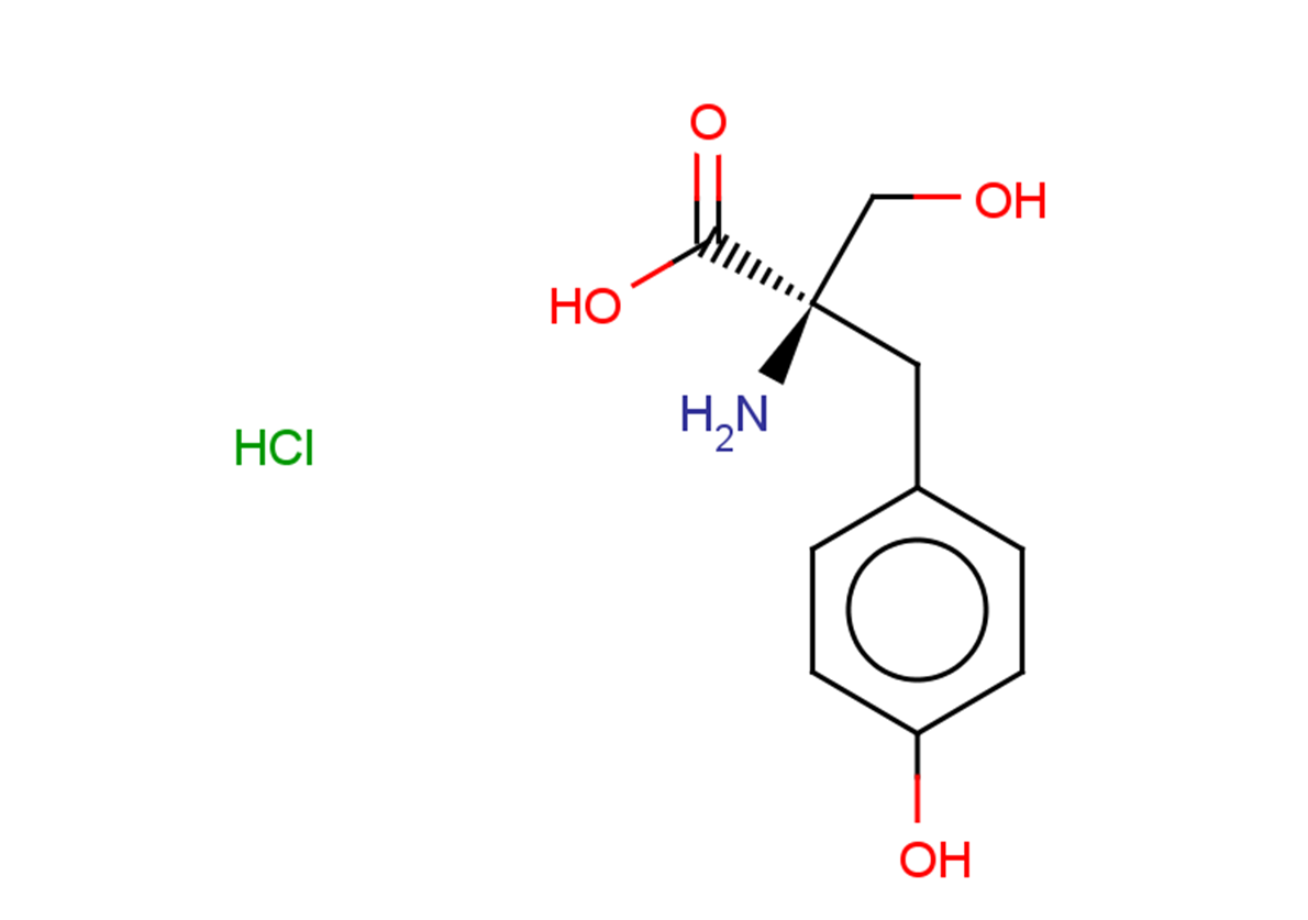 (2R)-2-amino-3-hydroxy-2-[(4-hydroxyphenyl)methyl]propanoic acid hydrochloride