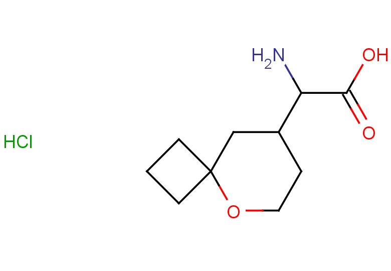 2-amino-2-{5-oxaspiro[3.5]nonan-8-yl}acetic acid hydrochloride