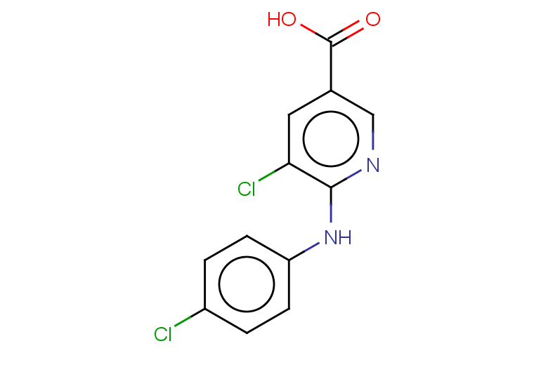 5-chloro-6-[(4-chlorophenyl)amino]pyridine-3-carboxylic acid