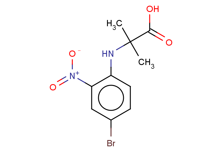 2-[(4-bromo-2-nitrophenyl)amino]-2-methylpropanoic acid