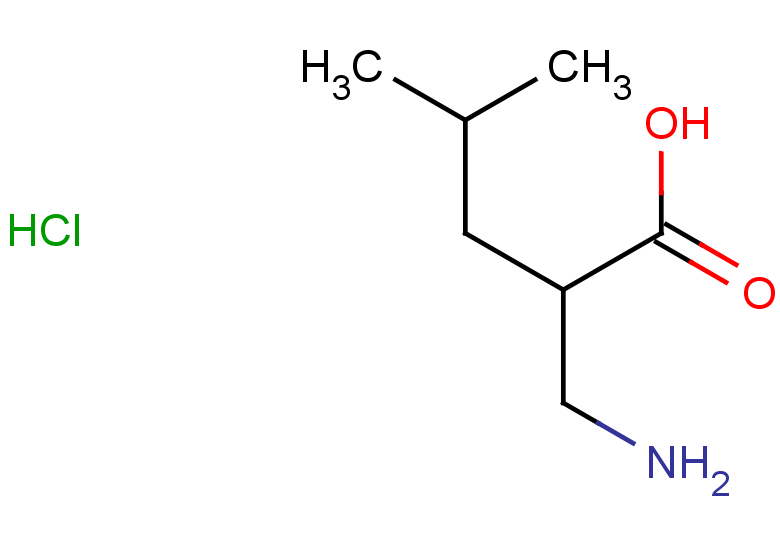 2-(aminomethyl)-4-methylpentanoic acid hydrochloride