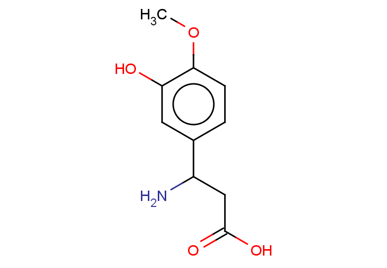 3-amino-3-(3-hydroxy-4-methoxyphenyl)propanoic acid