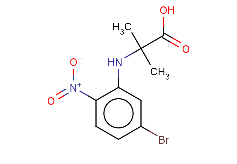 2-[(5-bromo-2-nitrophenyl)amino]-2-methylpropanoic acid