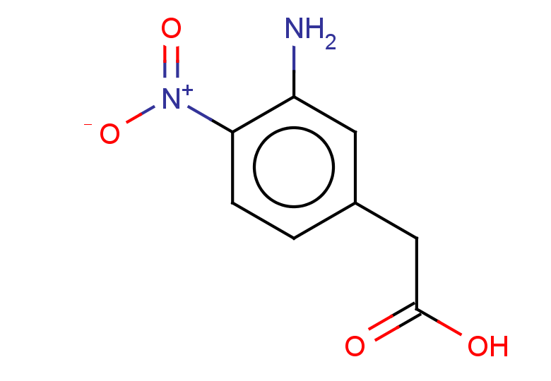 2-(3-amino-4-nitrophenyl)acetic acid