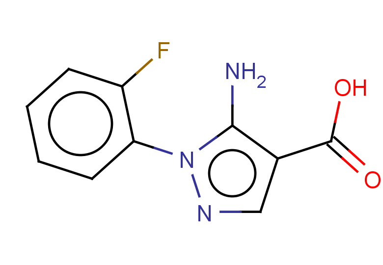 5-amino-1-(2-fluorophenyl)-1H-pyrazole-4-carboxylic acid