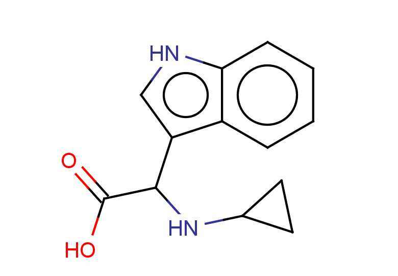 2-(cyclopropylamino)-2-(1H-indol-3-yl)acetic acid