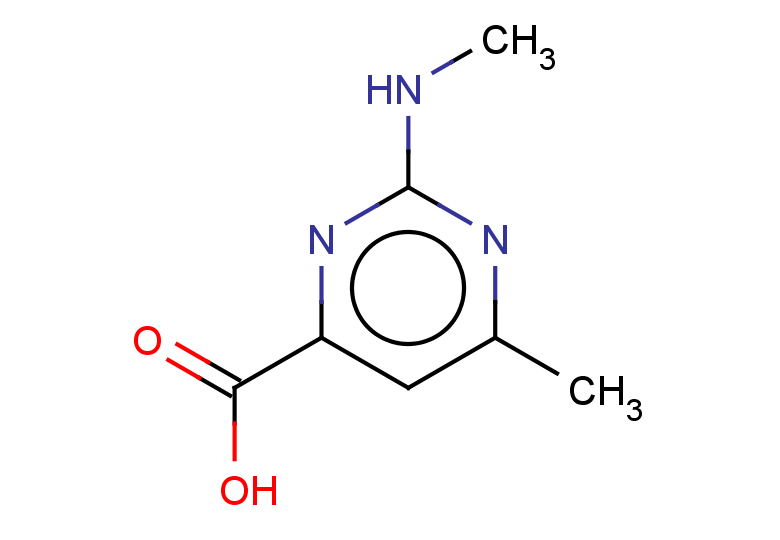 6-methyl-2-(methylamino)pyrimidine-4-carboxylic acid