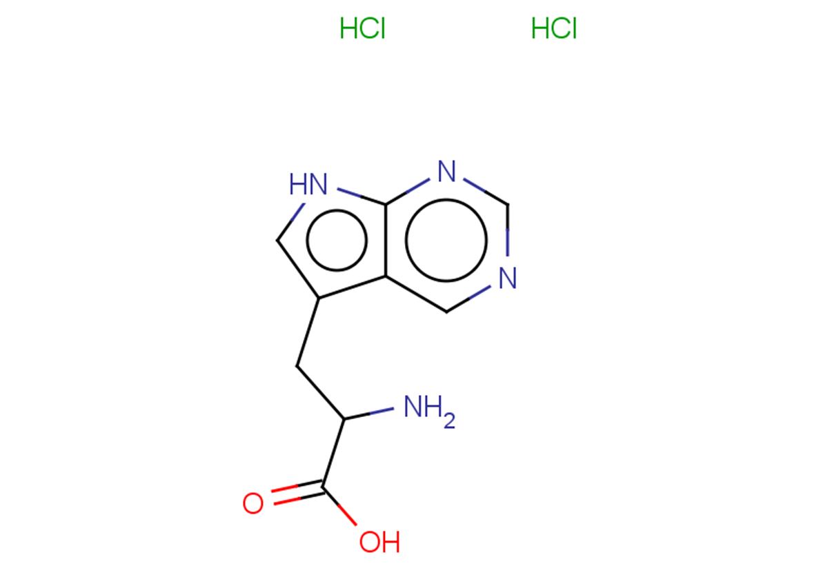 2-amino-3-{7H-pyrrolo[2,3-d]pyrimidin-5-yl}propanoic acid dihydrochloride