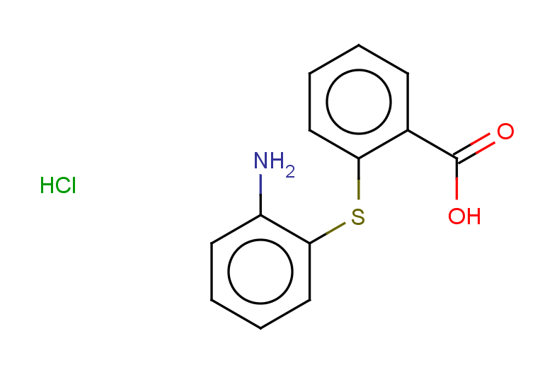 2-[(2-aminophenyl)sulfanyl]benzoic acid hydrochloride