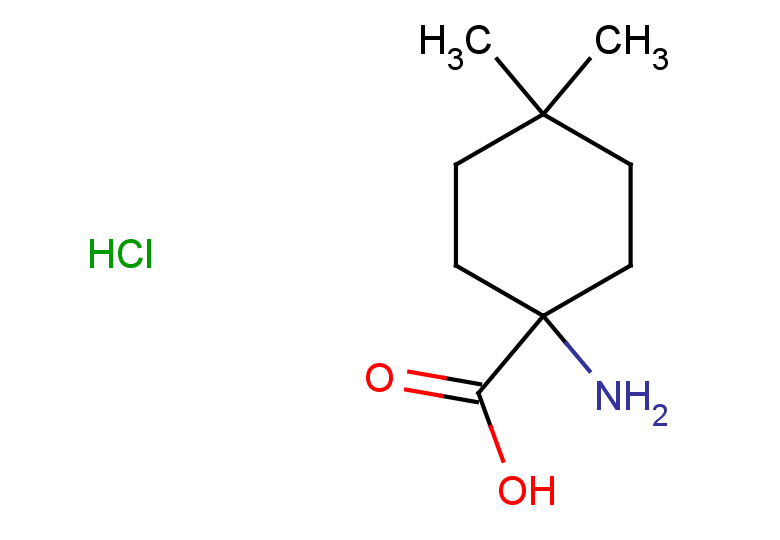 1-amino-4,4-dimethylcyclohexane-1-carboxylic acid hydrochloride