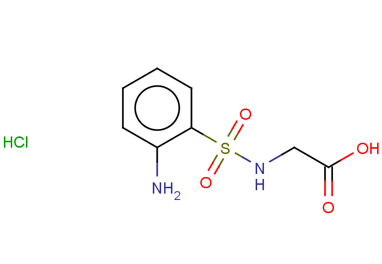 2-(2-aminobenzenesulfonamido)acetic acid hydrochloride